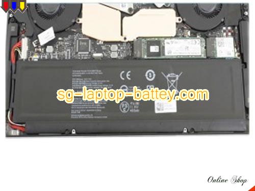 Genuine RAZER 3ICP6/59/84 Laptop Battery RC30-02810200 rechargeable 4802mAh, 53.1Wh Black In Singapore 