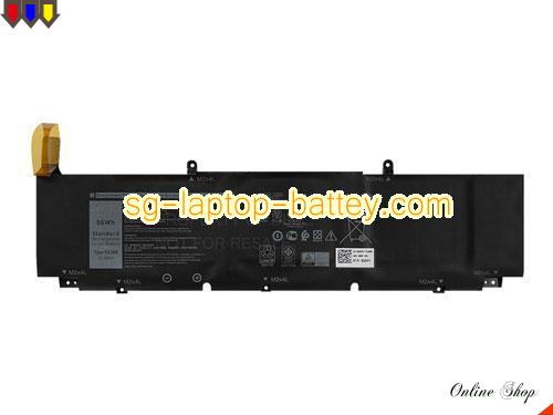 Genuine DELL P2KGC Laptop Battery 03324J rechargeable 4667mAh, 56Wh Black In Singapore 
