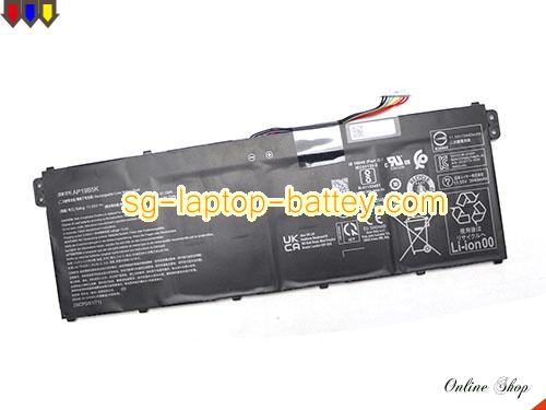 Replacement ACER AP19B5K Laptop Battery 3ICP5/61/71 rechargeable 3550mAh, 41Wh Black In Singapore 