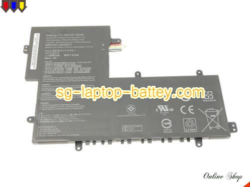 Genuine ASUS C31N1836-1 Laptop Battery C31N1836 rechargeable 3640mAh, 42Wh Black In Singapore 