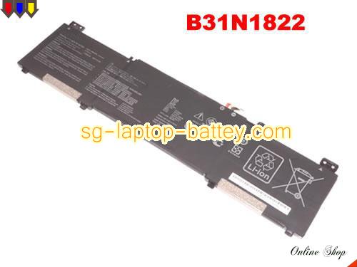 Genuine ASUS B31N1822 Laptop Battery 0B200-03220000 rechargeable 3653mAh, 42Wh Black In Singapore 