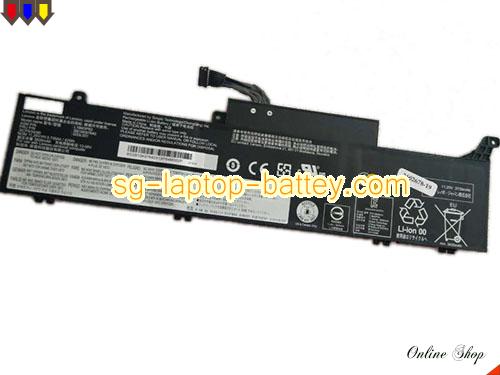 Genuine LENOVO 02DL001 Laptop Battery L18M3P51 rechargeable 3735mAh, 42Wh Black In Singapore 
