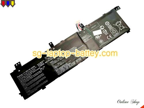 Genuine ASUS C31N1843 Laptop Battery 0B200-03430000 rechargeable 3640mAh, 42Wh Black In Singapore 