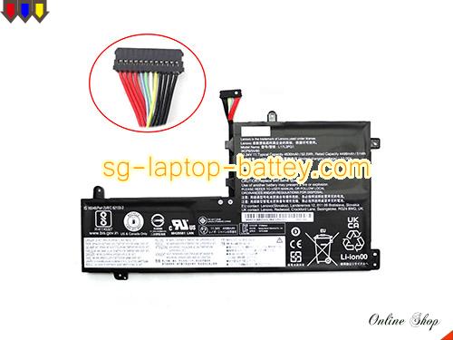 Genuine LENOVO L17C3PG1 Laptop Battery 5B10Q80766 rechargeable 4630mAh, 52Wh Black In Singapore 