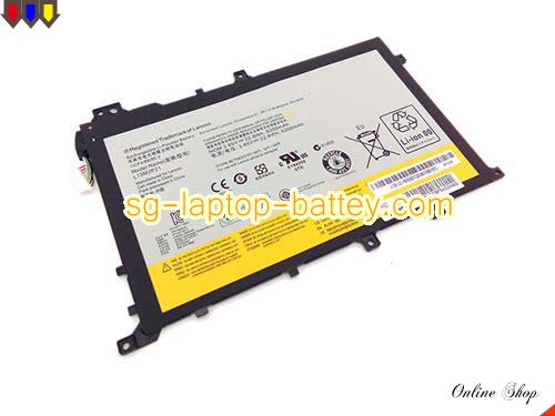 Genuine LENOVO L13L2P21 Laptop Battery 5B10G62886 rechargeable 6200mAh, 22.6Wh Black In Singapore 