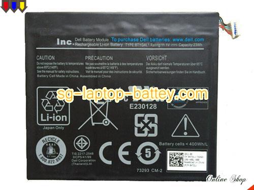 Genuine DELL OKGNX1 Laptop Battery DPN0KGNX1 rechargeable 2000mAh, 23Wh Black In Singapore 