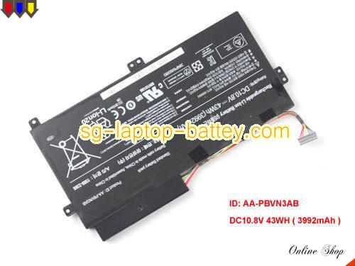 Replacement SAMSUNG BA43-00358A Laptop Battery AA-PBVN3AB rechargeable 3992mAh, 43Wh Black In Singapore 