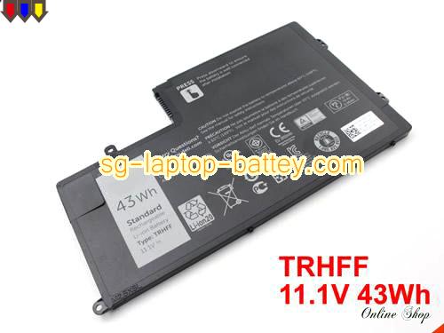 Genuine DELL P39F-002 Laptop Battery 01WWHW rechargeable 43Wh Black In Singapore 