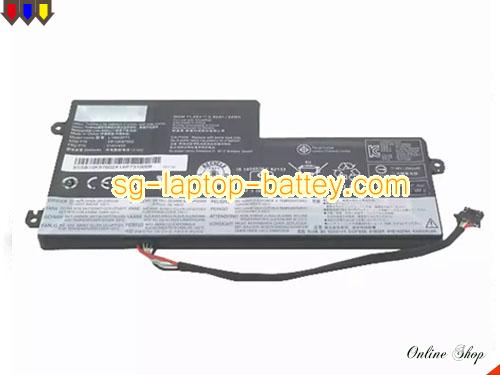 Genuine LENOVO 01AV459 Laptop Battery L16M3P71 rechargeable 2950mAh, 24Wh Black In Singapore 