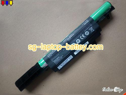 Genuine CLEVO 6-87-W940S-42F1 Laptop Battery W940BAT-3 rechargeable 24Wh Black In Singapore 