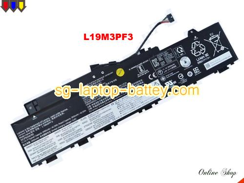 Genuine LENOVO L19M3PF3 Laptop Battery 5B10W86936 rechargeable 3950mAh, 43.5Wh  In Singapore 