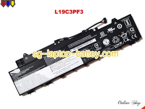 Genuine LENOVO 5B10W86936 Laptop Battery SB10W86953 rechargeable 4965mAh, 56.5Wh Black In Singapore 