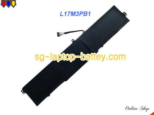 Genuine LENOVO L17M3PB1 Laptop Battery 928QA221H rechargeable 4000mAh, 45Wh Black In Singapore 