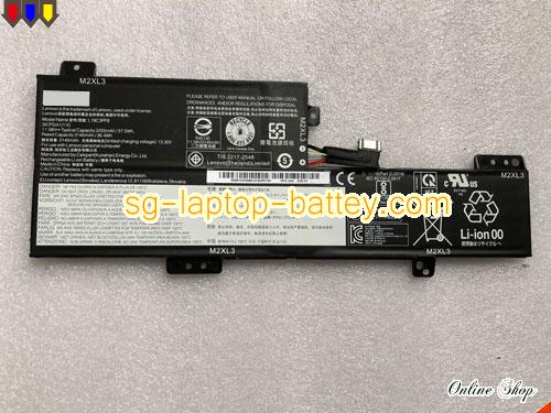 Genuine LENOVO 5B10X02604 Laptop Battery SB10X02595 rechargeable 3240mAh, 37.5Wh Black In Singapore 
