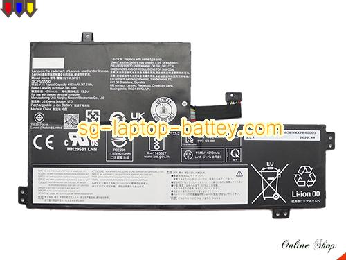 Genuine LENOVO 5B10X65680 Laptop Battery L18D3PG1 rechargeable 4123mAh, 47.6Wh Black In Singapore 