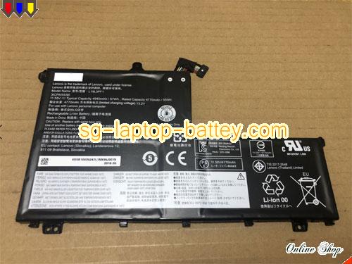 Genuine LENOVO L19L3PF1 Laptop Battery 3ICP6/55/90 rechargeable 4940mAh, 57Wh Black In Singapore 