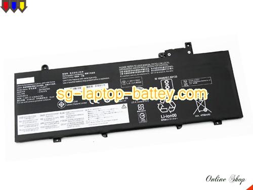 Genuine LENOVO L17M3P72 Laptop Battery 01AV480 rechargeable 4950mAh, 57Wh Black In Singapore 