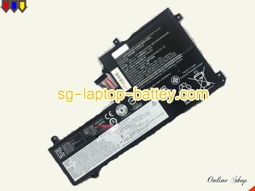 Genuine LENOVO 5B10S56966 Laptop Battery L17C3PG2 rechargeable 4965mAh, 57Wh Black In Singapore 