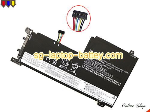 Genuine LENOVO SB10W86952 Laptop Battery 5B10W86944 rechargeable 5005mAh, 57Wh Black In Singapore 