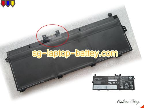 Genuine LENOVO SB11A4634 Laptop Battery 5B11A4635 rechargeable 4548mAh, 52.8Wh Black In Singapore 