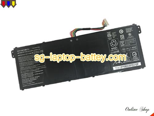 Genuine ACER AC14B17J Laptop Battery  rechargeable 3320mAh, 38.04Wh Black In Singapore 