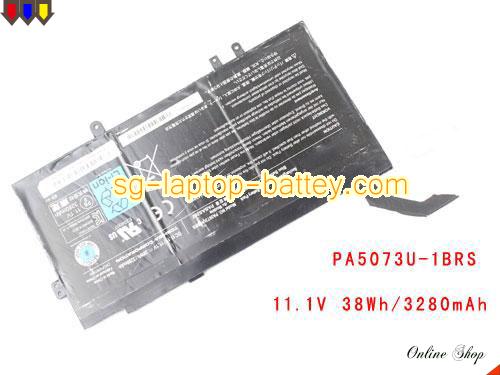 Genuine TOSHIBA PA5073U Laptop Battery PA5073U-1BRS rechargeable 3280mAh, 38Wh Black In Singapore 