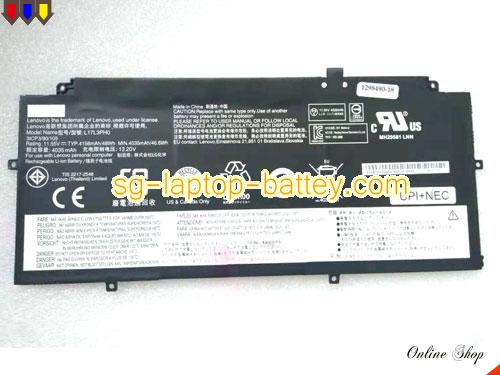 Genuine LENOVO L17L3PH0 Laptop Battery 5B10Q41209 rechargeable 4156mAh, 48Wh Black In Singapore 