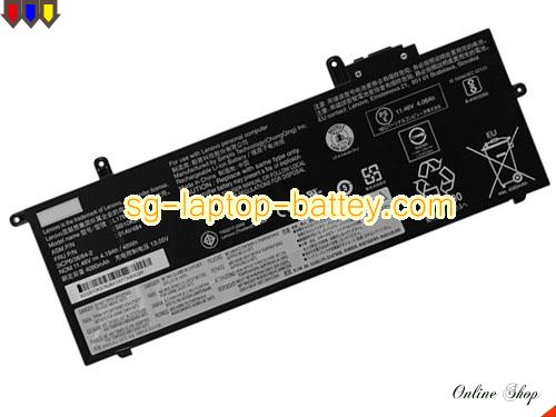 Genuine LENOVO 01AV484 Laptop Battery L17M6P72 rechargeable 4190mAh, 48Wh Black In Singapore 