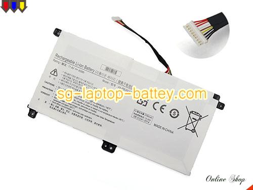 New SAMSUNG AA-PBUN3AB Laptop Computer Battery  rechargeable 3780mAh, 43Wh  In Singapore 