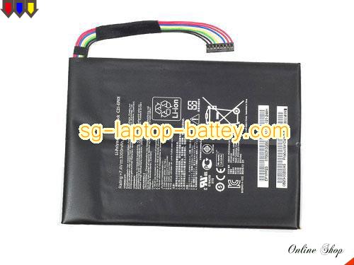Replacement ASUS 07G031002901 Laptop Battery C21-EP101 rechargeable 3300mAh Black In Singapore 