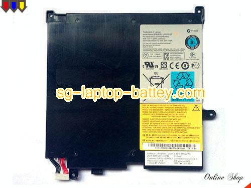 Genuine LENOVO 2ICP557122 Laptop Battery L1OS2P22 rechargeable 3300mAh, 24Wh Black In Singapore 