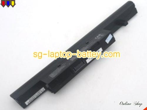 Genuine HASEE E400-3S4400-B1B1 Laptop Battery E400-4S2600-B1B1 rechargeable 2600mAh Black In Singapore 