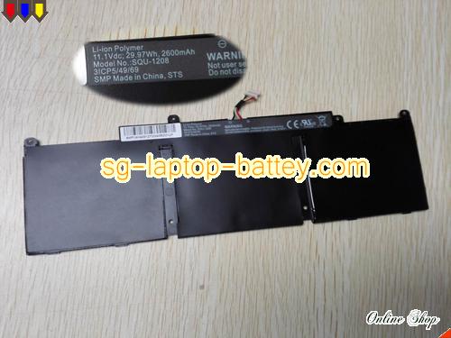 Genuine HP 766871-001 Laptop Battery SQU 1208 rechargeable 28Wh, 2600Ah Black In Singapore 