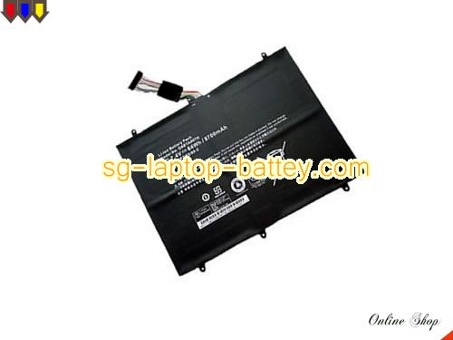 Genuine GETAC 2ICP7/65/80-2 Laptop Battery G6BTA007H rechargeable 8700mAh, 64Wh Black In Singapore 