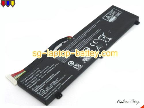 Genuine GETAC 4ICP5/63/117 Laptop Battery B01000000005 rechargeable 4900mAh Black In Singapore 
