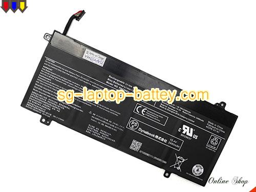 Replacement TOSHIBA 4ICP6/47/61 Laptop Battery PA5366U-1BRS rechargeable 2480mAh, 38.1Wh Black In Singapore 