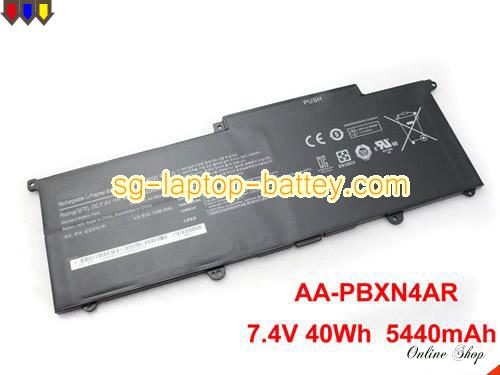Genuine SAMSUNG AA-PBXN4AR Laptop Battery AA-PLXN4AR rechargeable 5440mAh, 40Wh Black In Singapore 