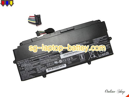 Genuine FUJITSU CP785912-01 Laptop Battery FPCBP579 rechargeable 3490mAh, 50Wh Black In Singapore 