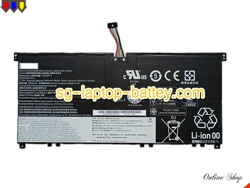 Genuine LENOVO L19C4PH1 Laptop Battery L19M4PH1 rechargeable 7830mAh, 60Wh Black In Singapore 