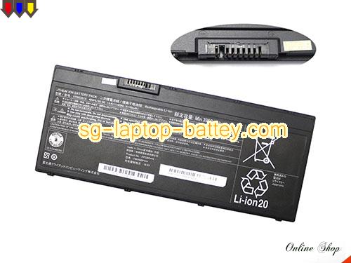 Genuine FUJITSU CP784743-03 Laptop Battery FPB0351S rechargeable 4170mAh, 60Wh Black In Singapore 