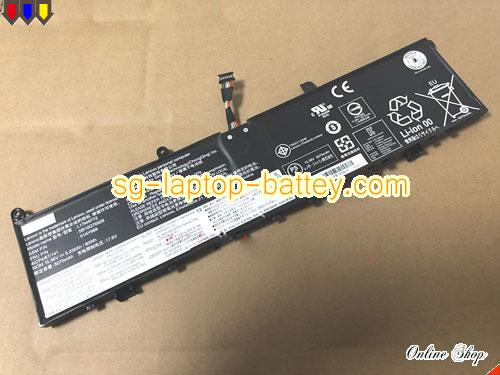 Genuine LENOVO 01AY969 Laptop Battery SB10Q76929 rechargeable 5235mAh, 80Wh Black In Singapore 