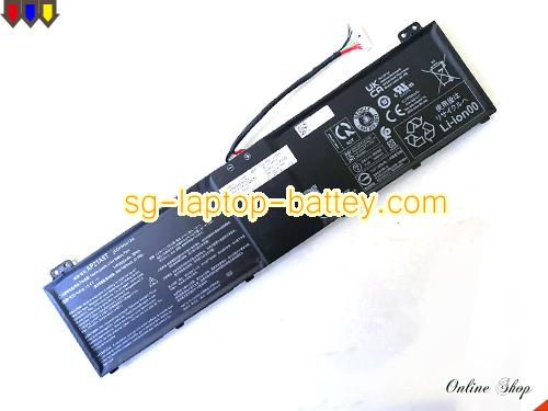 Genuine ACER KT0040G012 Laptop Battery AP21A5T rechargeable 5850mAh, 90Wh Black In Singapore 