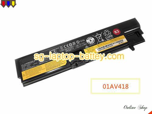 Genuine LENOVO 01AV418 Laptop Battery 01AV414 rechargeable 2670mAh, 41Wh , 2.81Ah Black In Singapore 
