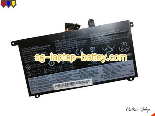 Genuine LENOVO SB10L84121 Laptop Battery 00UR890 rechargeable 2095mAh, 32Wh Black In Singapore 