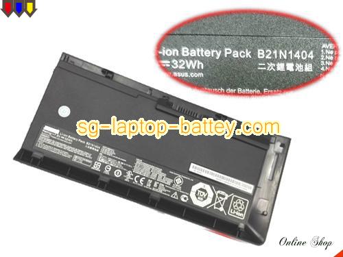 Genuine ASUS 0B200-01060000 Laptop Battery B21N1404 rechargeable 4210mAh, 32Wh Black In Singapore 
