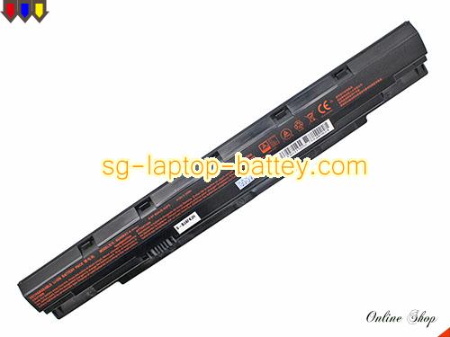 Genuine CLEVO 6-87-N24JS-4UF-1 Laptop Battery 6-87-N24JS-4UF1 rechargeable 32Wh Black In Singapore 