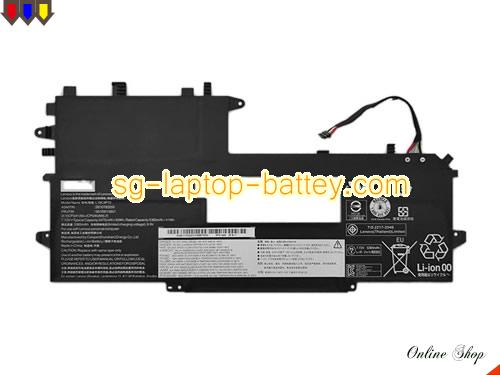 Genuine LENOVO SB10T83200 Laptop Battery L19C4P72 rechargeable 5475mAh, 42Wh Black In Singapore 