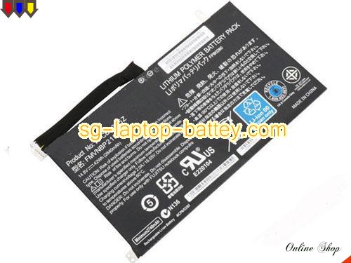 Genuine FUJITSU FPB0280 Laptop Battery FMVNBP219 rechargeable 2840mAh, 42Wh Black In Singapore 