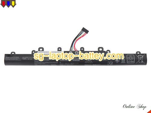 Genuine ASUS A41LL4H Laptop Battery 4ICR19/66 rechargeable 3056mAh, 44Wh Black In Singapore 