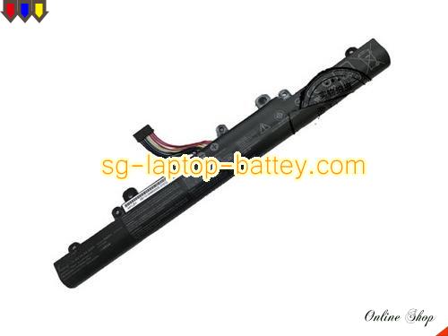 Genuine ASUS A41N1702 Laptop Battery 4ICR/1966 rechargeable 3000mAh, 44.4Wh Black In Singapore 